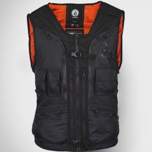 Volcom Iguchi Slack Vest  - NEW Black - Lg - Never Used - Hard to find!